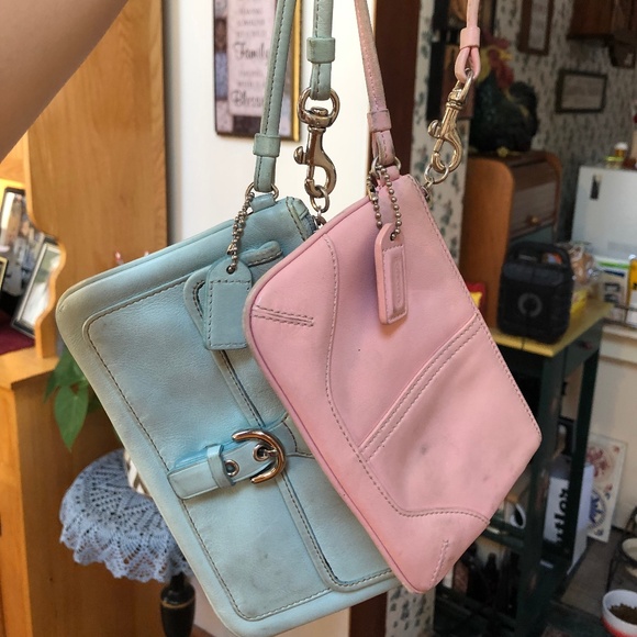 Coach Wristlets *Rare Colors* Y2K 2000s - Picture 1 of 10